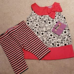 12 Month Nicole Miller Matching Outfit